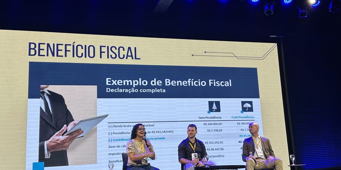 Viviane Mussolini, no Miles Summit 2024: “O planejamento financeiro possibilitado pela previdência privada é o que garante um futuro sustentável”