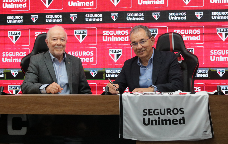 Seguros Unimed é a nova patrocinadora oficial do São Paulo Futebol Clube
