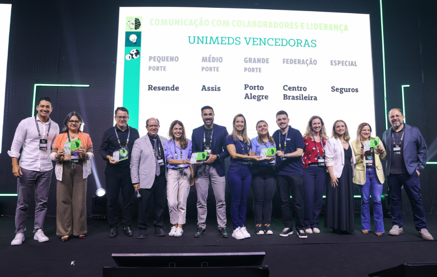 Comunicação da Seguradora conquista Prêmio Unimed de Comunicação e Marketing em três categorias